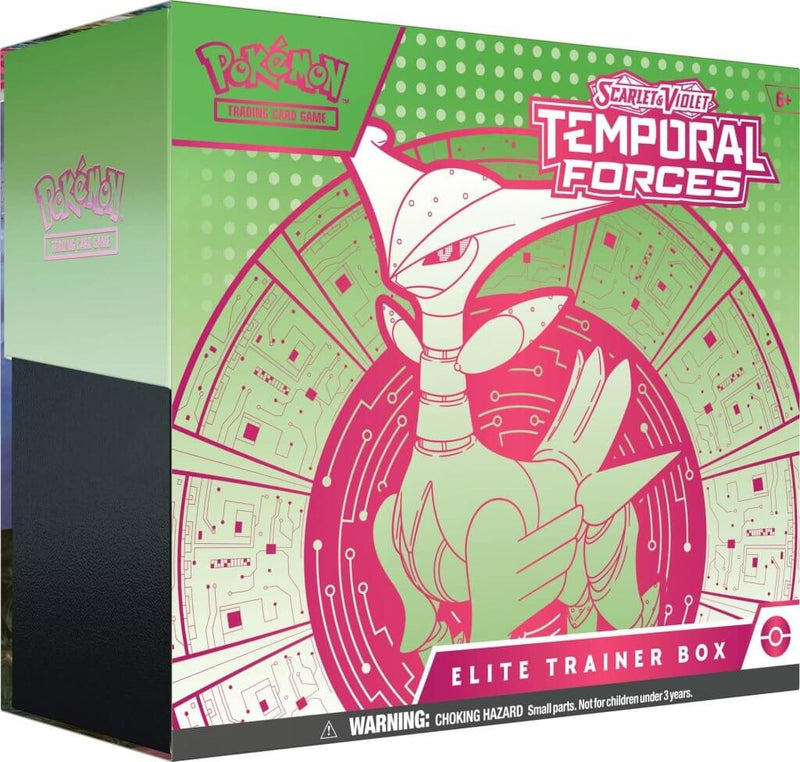 POKEMON TCG Scarlet & Violet 5 Temporal Forces Elite Trainer Box (Assorted)