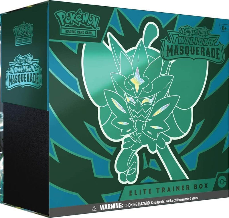 Pokemon TCG - Scarlet & Violet 6 Twilight Masquerade Elite Trainer Box