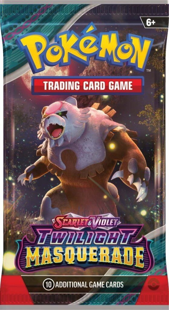 Pokemon TCG - Scarlet & Violet 6 Twilight Masquerade Booster Pack (Single)
