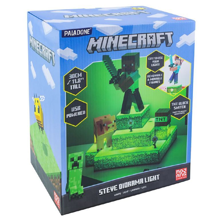 Minecraft - Steve Diorama Light