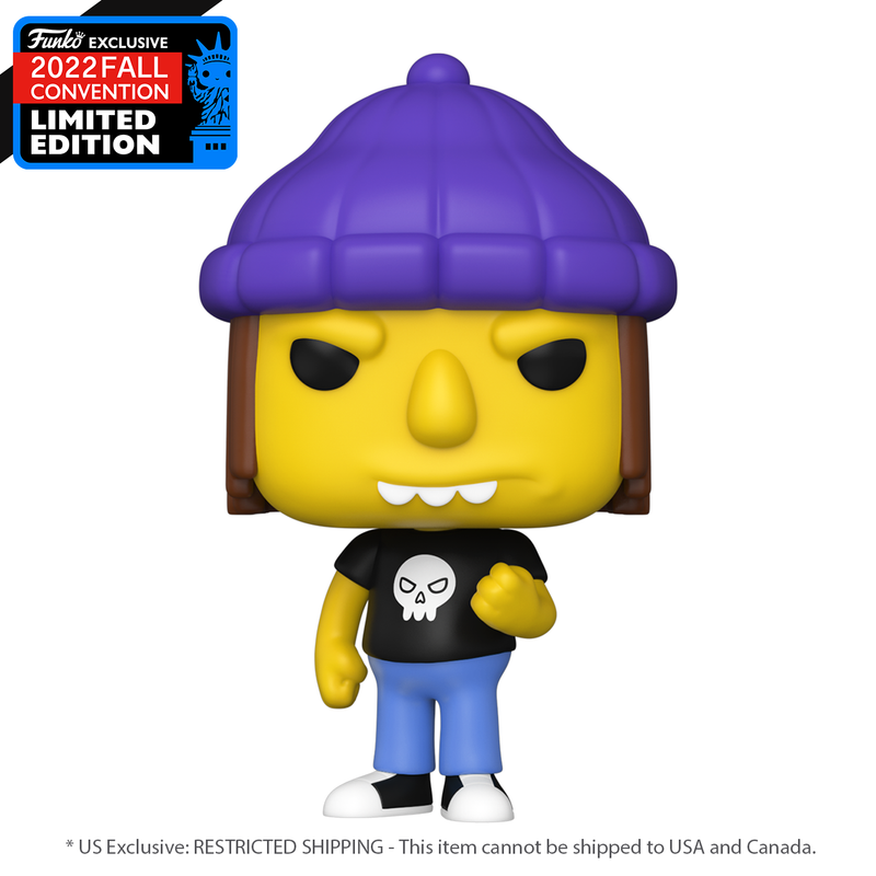 The Simpsons - Jimbo Jones Pop! Vinyl Figure (NYCC 22 Exclusive)