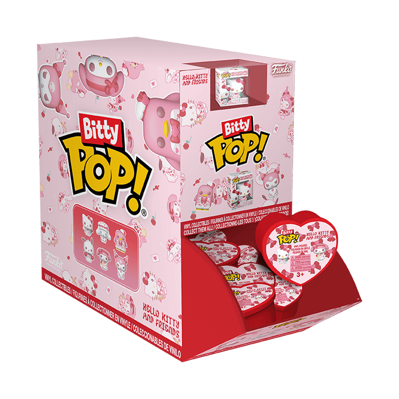 Hello Kitty - Valentines Blind Heart Shaped Bitty Pop! Capsule (Single)