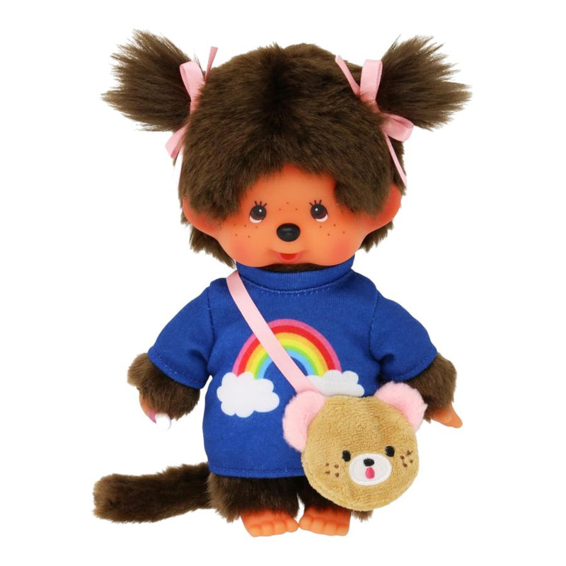 Monchhichi - Girl Kawai Messenger Bag Plush Doll