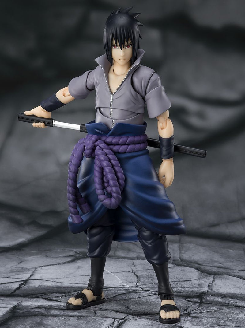 Naruto Shippuden - S.H.Figuarts Sasuke Uchiha He Who Bears All Hatred Action Figure