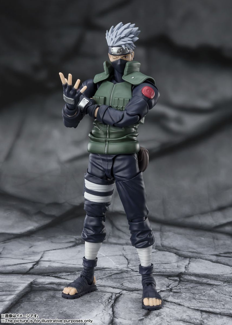 Naruto - Kakashi Hatake The Famed Sharingan Hero S.H.Figuarts Action Figure