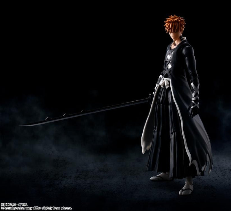 Bleach - S.H.Figuarts Ichigo Kurosaki Bankai Tensa Zangetsu Action Figure
