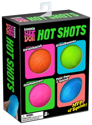 Nee Doh - Hot Shots Teenie (Multi Pack)
