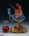 William Stout - Red Rider Statue