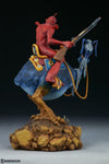William Stout - Red Rider Statue