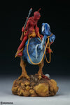 William Stout - Red Rider Statue