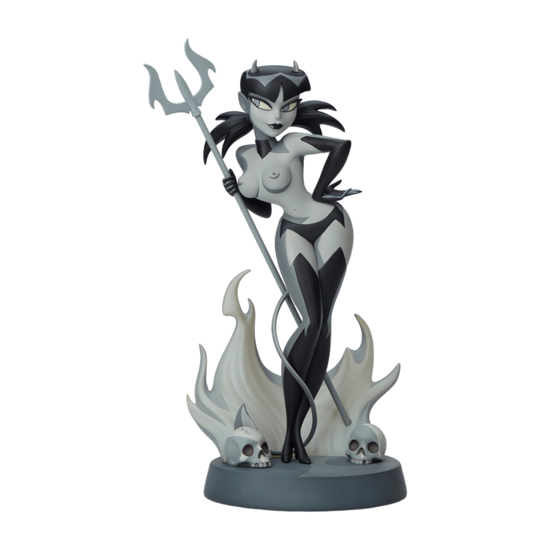Shane Glines - Devil Girl (Black & White) Statue