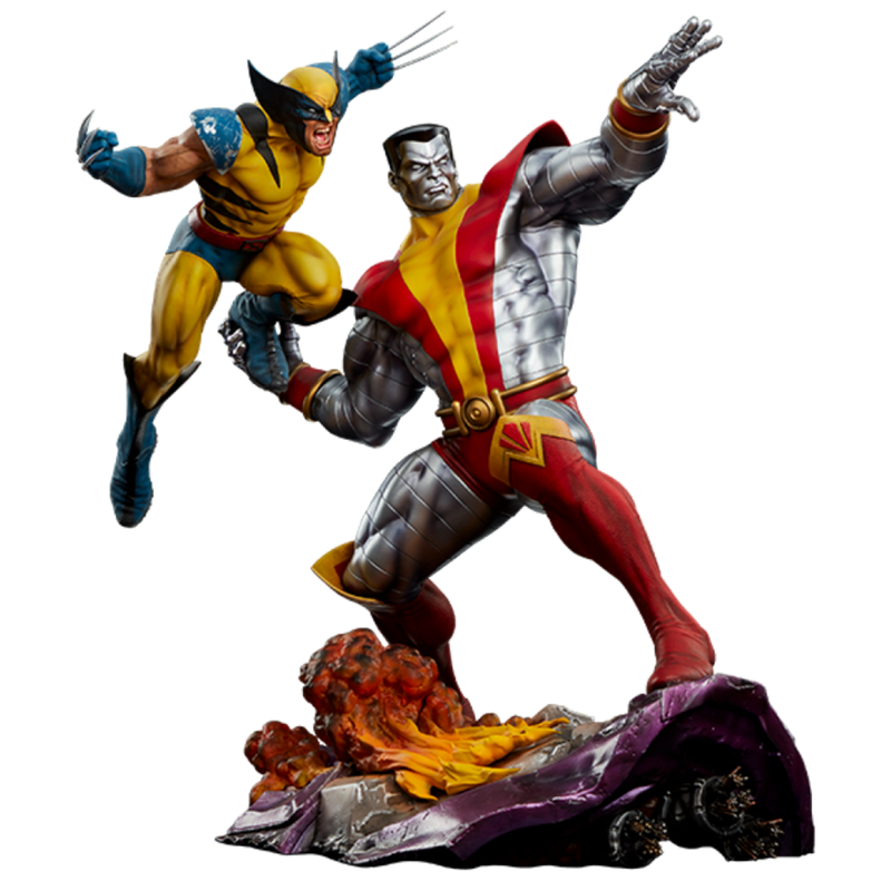 X-Men - Colossus & Wolverine Premium Format Statue