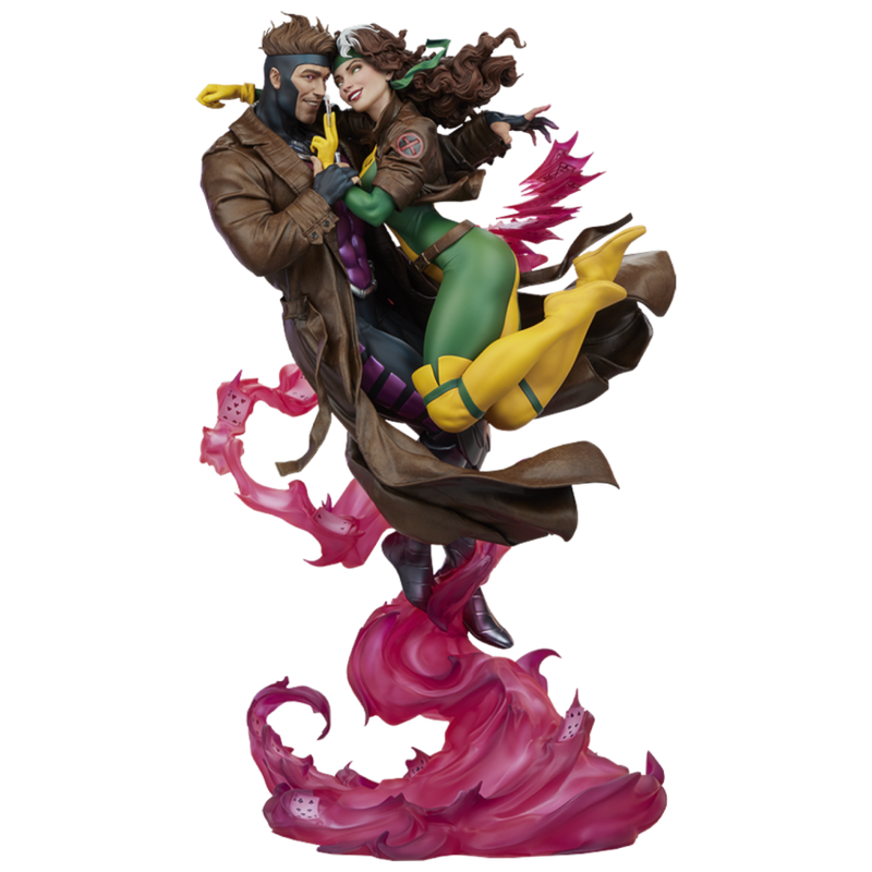 X-Men - Rogue & Gambit 18.5 Inch Statue