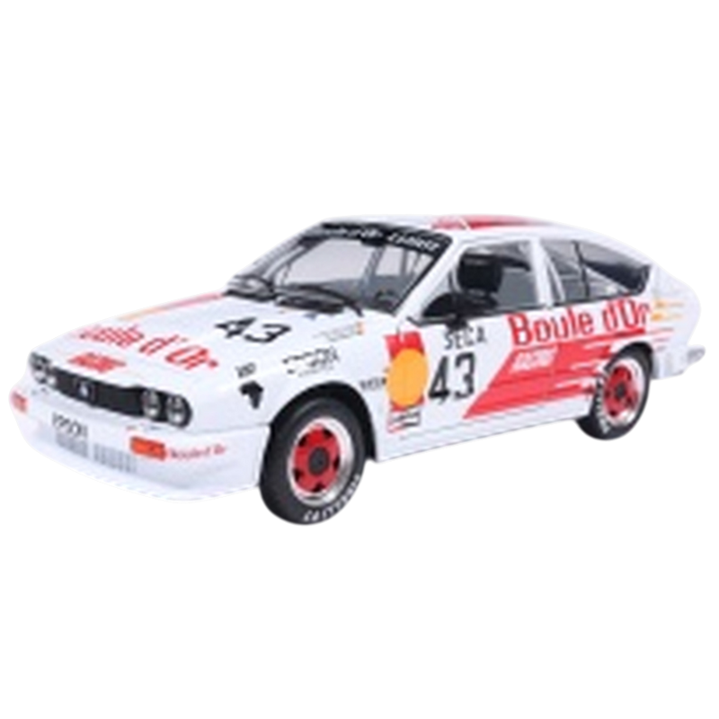 Solido - 1:18 Alfa Romeo GTV6 White 43 B.De Dryver/ F-X.Boucher / L.Boucher 24H DE SPA (1985)