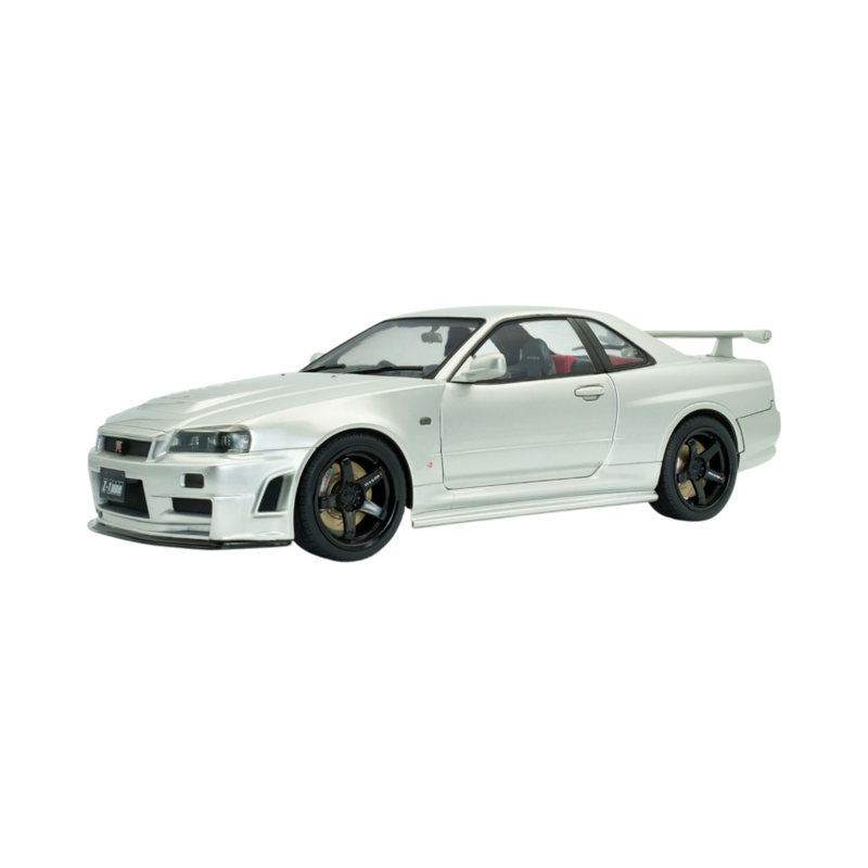 Solido Cars - 1999 Nissan GT-R (R34) Nismo Z-Tune 1:18 Scale Diecast Vehicle