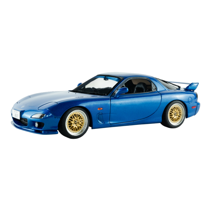 Solido Cars - 1999 Mazda RX7 FD3S (Innocent Blue Mica) 1:18 Diecast Vehicle