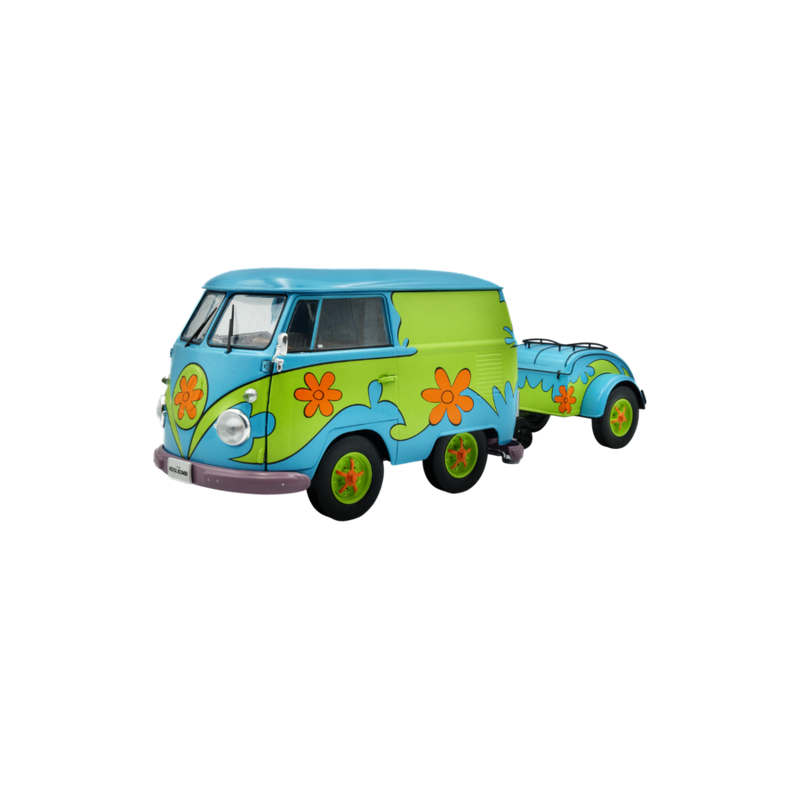 Solido Cars - 1:18 Cool Combi 2024 Flower Power Die-Cast Vehicle
