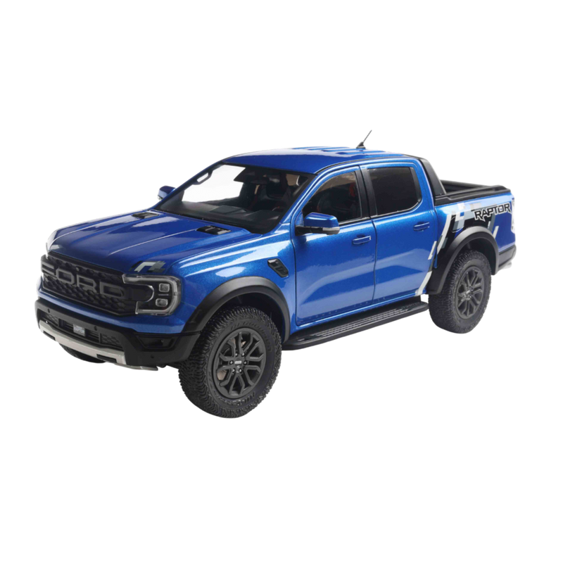 Solido Cars - 1:18 Ford Ranger Rapter Blue Diecast Vehicle