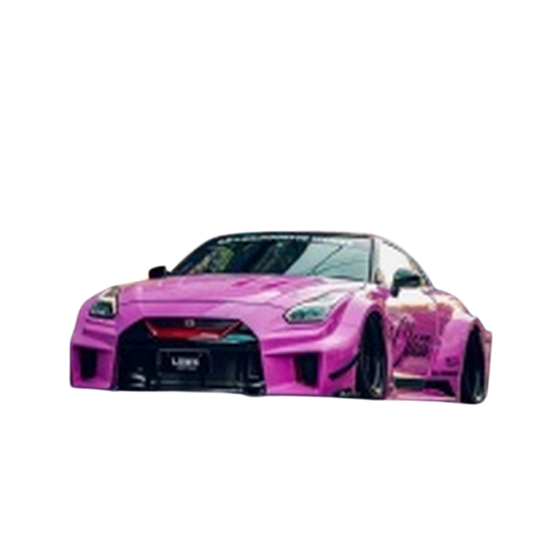 Solido - 1:18 Nissan GT-R (R35) Liberty Work Silhouette Body Kit Pink (2025)