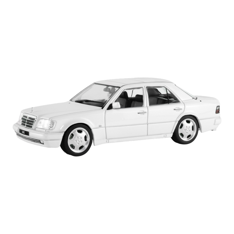 Solido Cars - 1994 Mercedes-Benz (W124) E60 AMG (White) 1:43 Diecast Vehicle