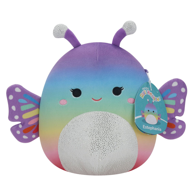 Squishmallows 7.5in S14 - Estephania the Rainbow Gradient Butterfly
