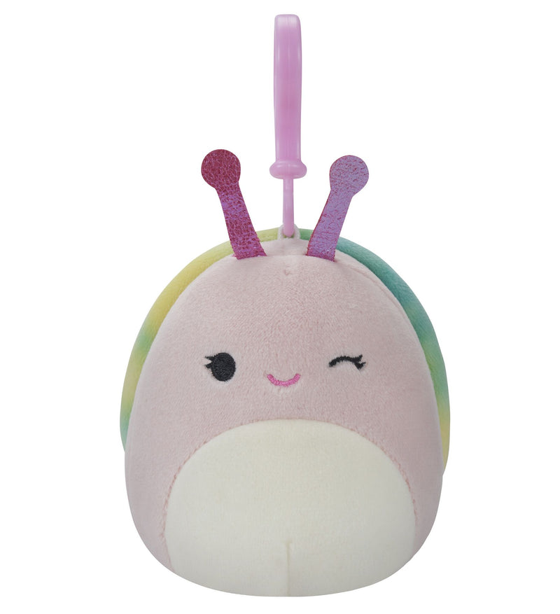 Squishmallows 3.5in S15 Clip On - Silvina the Snail