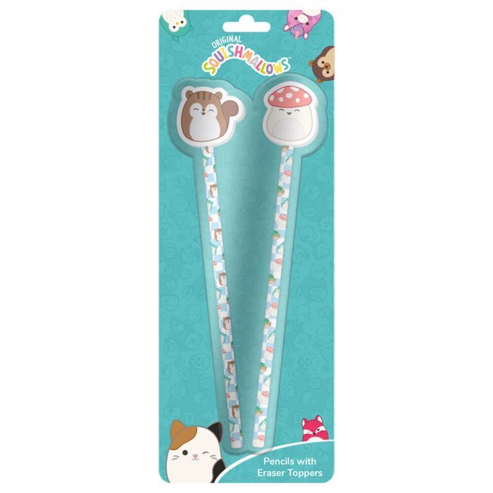 Squishmallows: Cottage Collection - Pencil and Eraser Toppers