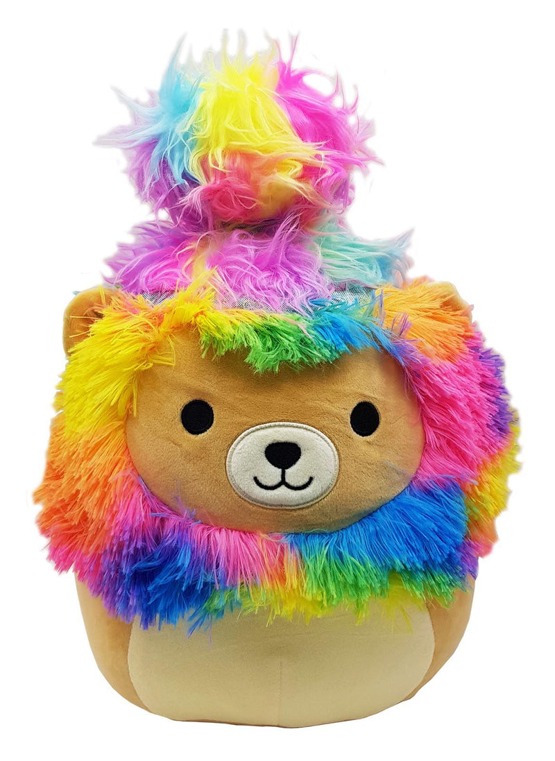 Squishmallows - Leonard the Rainbow Lion 10 Inch Squish-Doo Plush