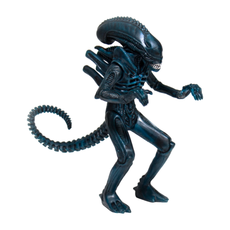 Aliens - Alien Warrior Nightfall Blue ReAction 3.75in Action Figure