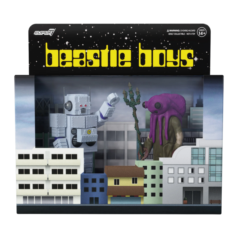 Beastie Boys - Intergalactic 2PK Reaction 3.75 Inch Figure Set