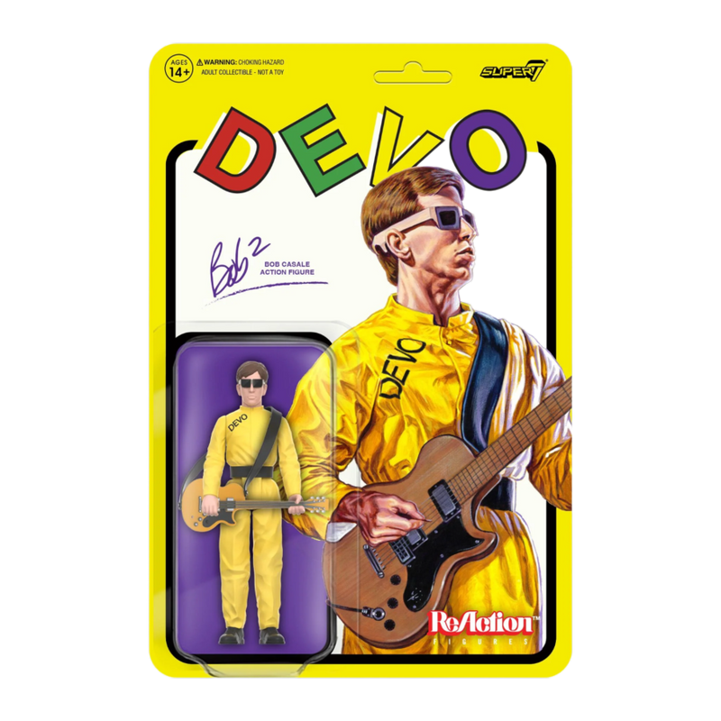 Devo - Satisfaction Bob Casale Reaction 3.75 Inch Figure