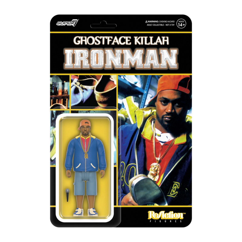 Ghostface Killah - Ghostface Killah {Ironman) Reaction 3.75 Inch Figure