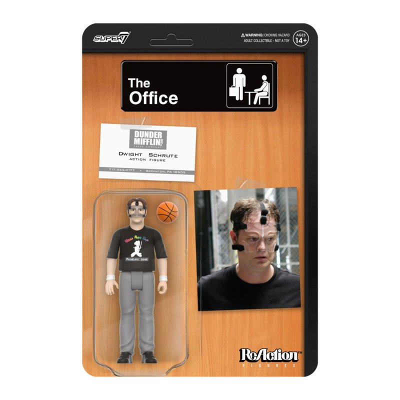 The Office - Dwight (Basketball) ReAction 3.75 Inch Figure