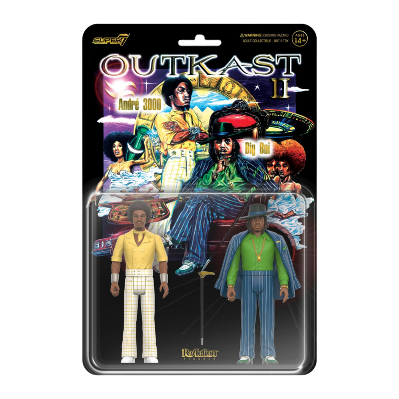 Outkast - OutKast Aquemini ReAction 3.75 Inch Figure 2 Pack
