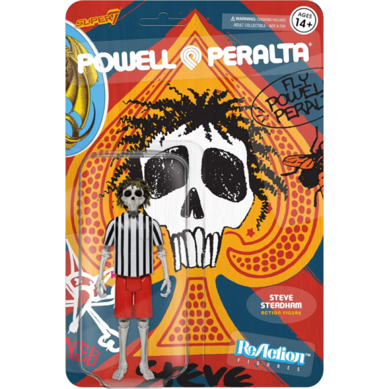 Powell Peralta - Steve Steadham ReAction 3.75 Inch Figure