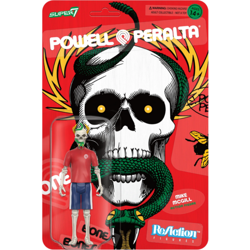 Powell Peralta - Mike McGill ReAction 3.75 Inch Figure