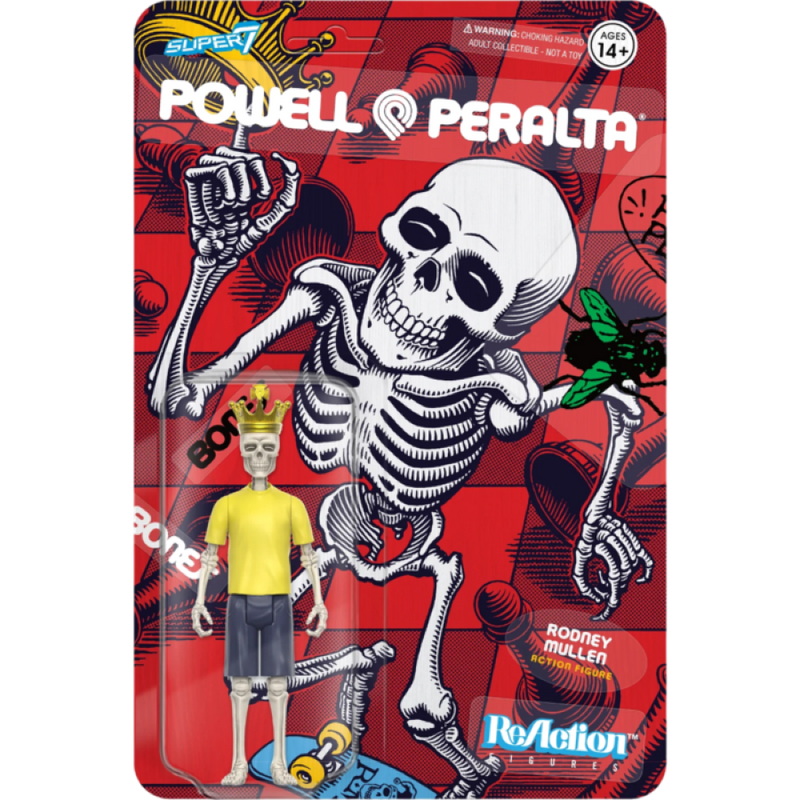Powell Peralta - Rodney Mullen ReAction 3.75 Inch Figure
