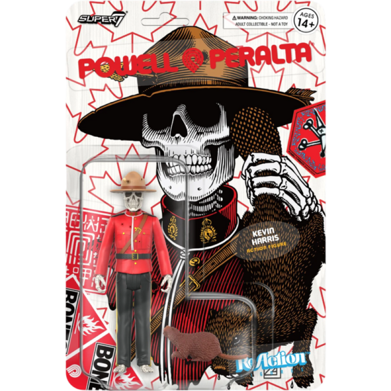 Powell Peralta - Kevin Harris ReAction 3.75 Inch  Action Figure (Wave 4)