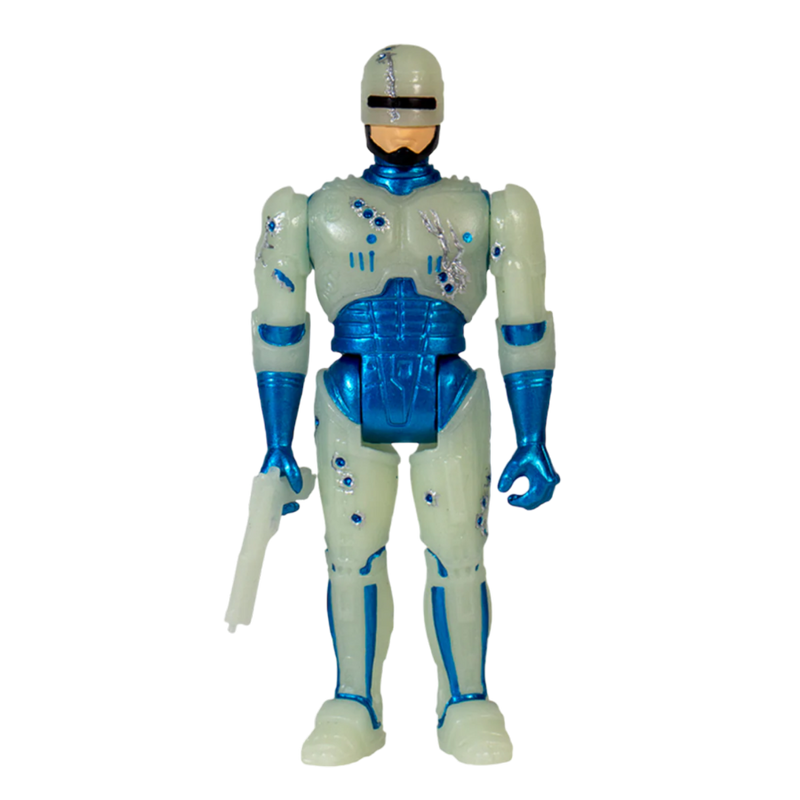 RoboCop (1987) - RoboCop Battle Damaged Glow in the Dark ReAction 3.75in Action Figure