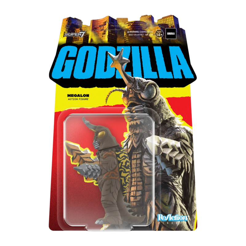 Godzilla - Toho Megalon Reaction 3.75 Inch Action Figure