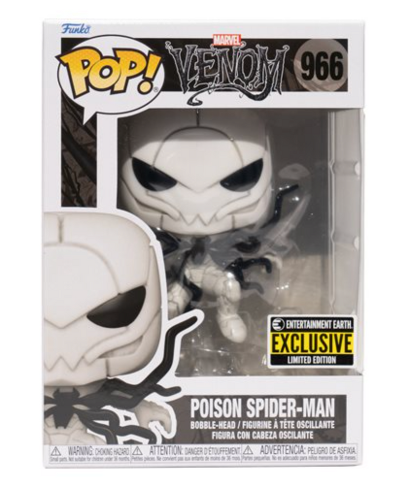 Venom - Poison Spider-Man (Chance of Chase) Pop! (Import EE Sticker)