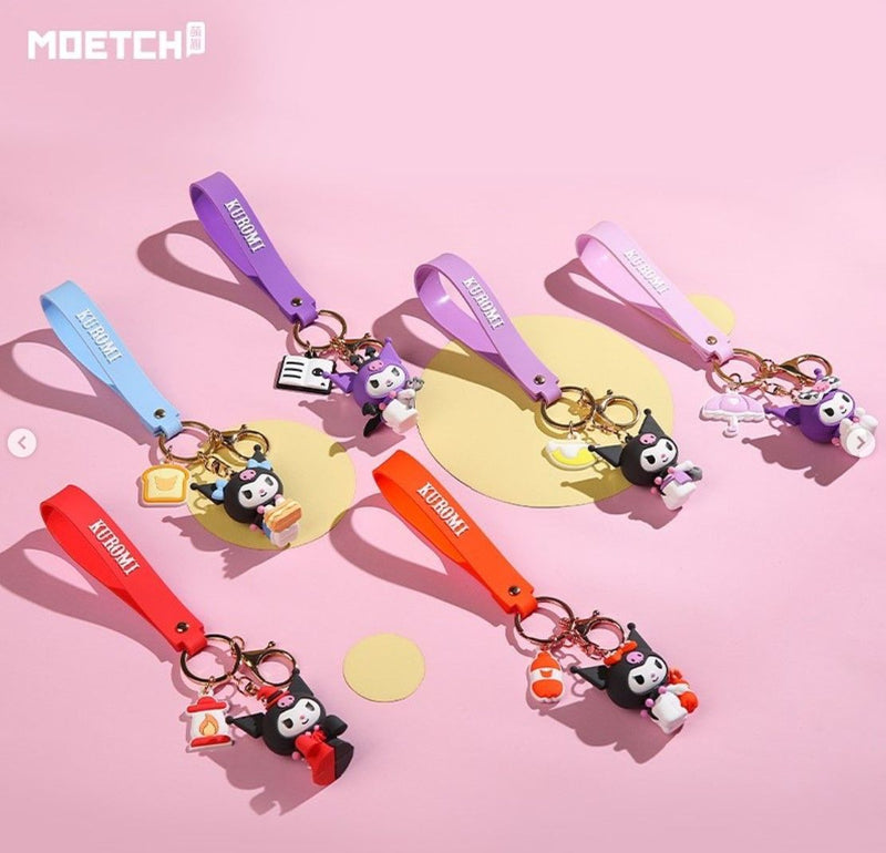 Kuromi: Troublemakers Series Blind Box Keychain (Single)