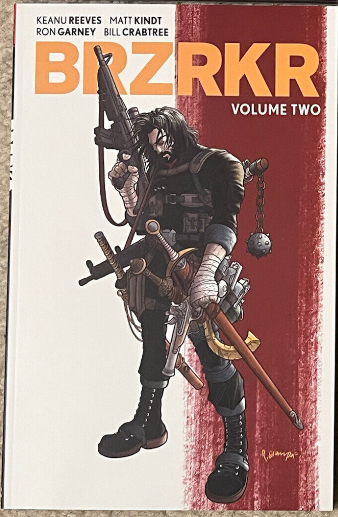 BRZRKR Volume 2 graphic novel hardcover edition