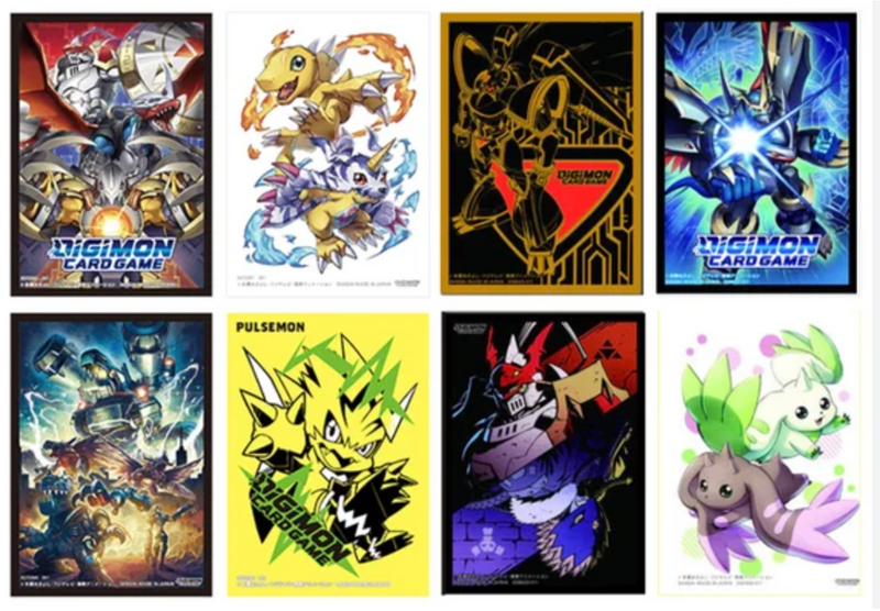 Digimon Card Game - Official Sleeves: Random Assorted Single