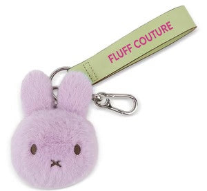 Miffy: ECO Fuzzy Lilac Bag Charm - 11 cm