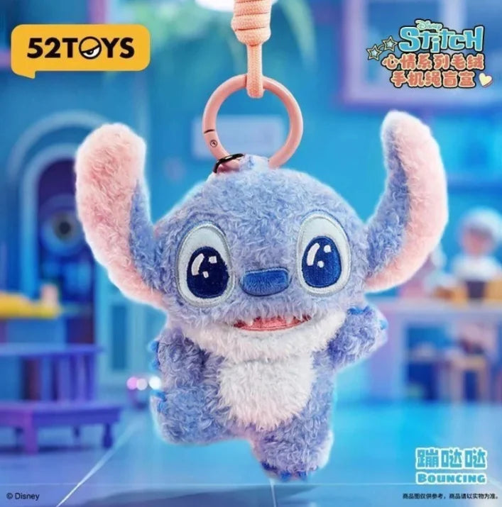 52 Toys: Disney -Stitch Moody Phone Charm Series Blind Box (Single)
