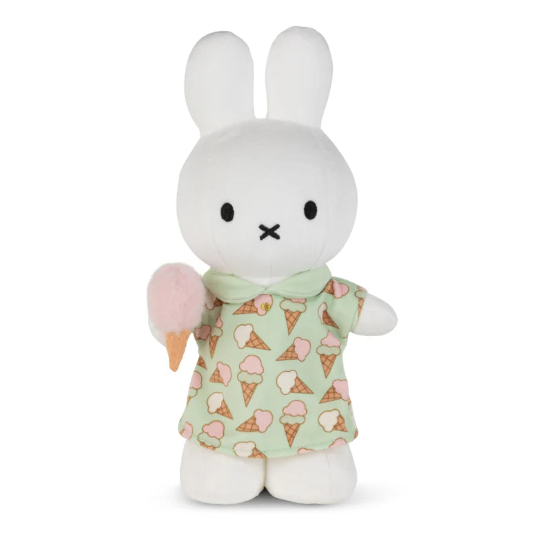 Miffy: Standing Ice Cream Dress Plush (24 cm)