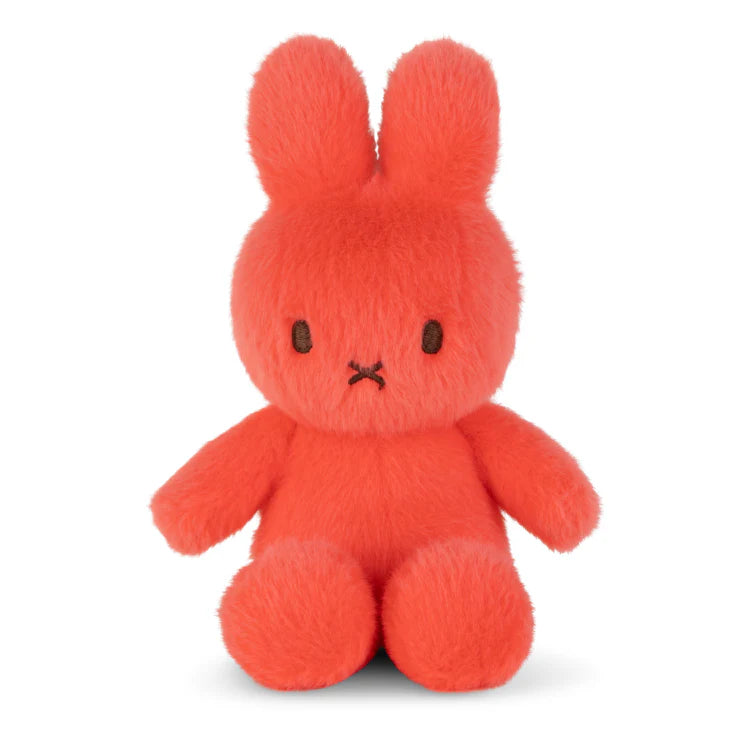 Miffy: ECO Fuzzy - Bright Coral Plush (18 cm)