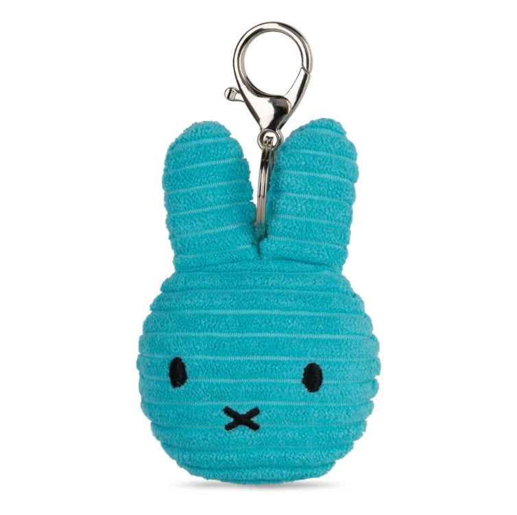 Miffy: ECO Flat Corduroy - Teal Keychain (10 cm)