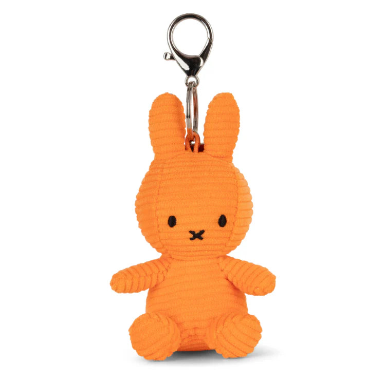 Miffy: ECO Corduroy - Orange Keychain (10 cm)